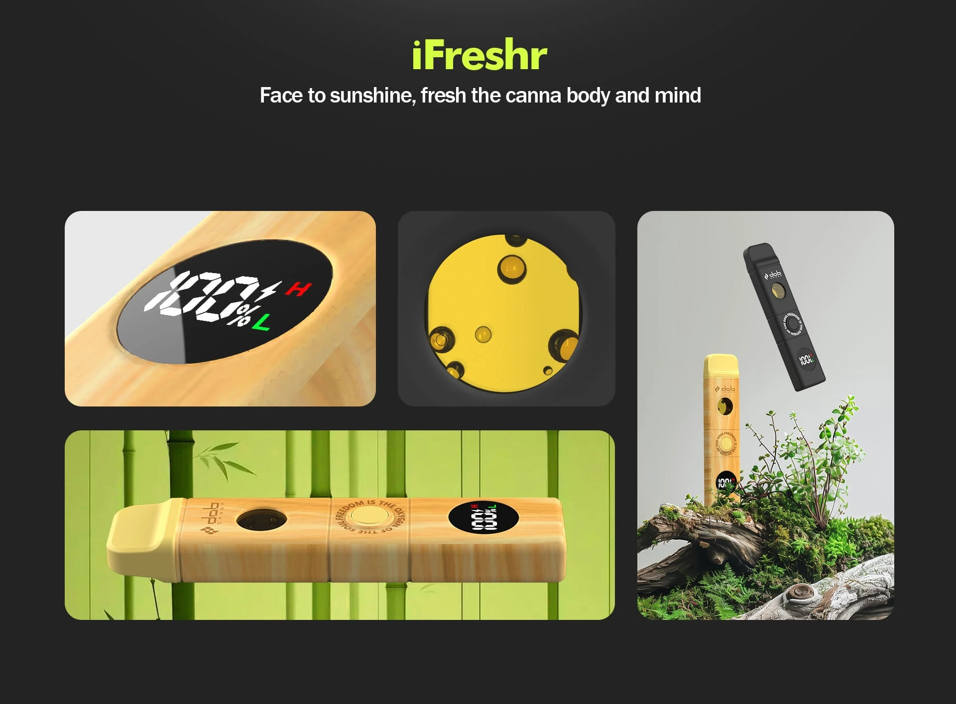 iFreshr Digital CBD Vaporizer Pen